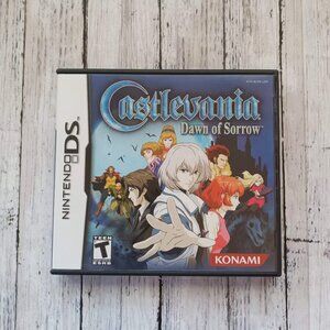 Castlevania Dawn of Sorrow Nintendo DS Video Game and Case w/Inserts